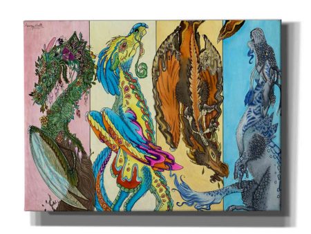 The Four Seasons  by Avery Multer, Canvas Wall Art Online Sale