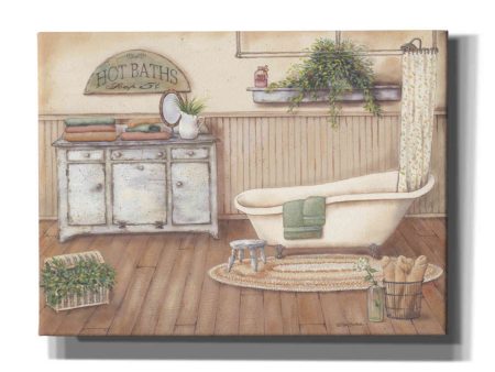 Vintage Bath I  by Pam Britton, Canvas Wall Art For Discount