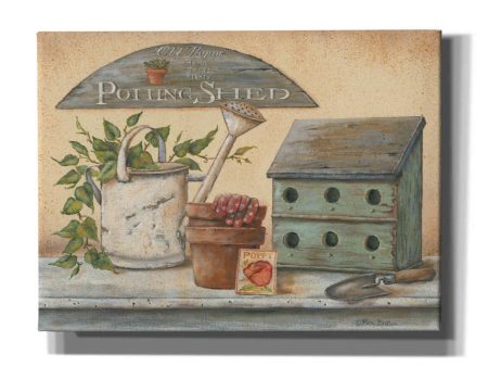 Garden Shelf IV  by Pam Britton, Canvas Wall Art Hot on Sale