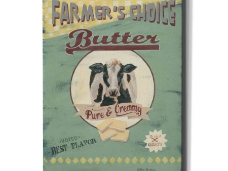 Farmer s Choice Butter  by Pam Britton, Canvas Wall Art Discount