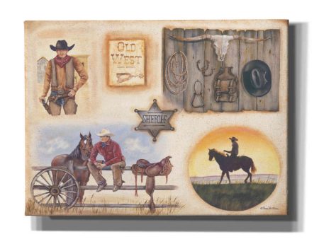 Western I  by Pam Britton, Canvas Wall Art Hot on Sale