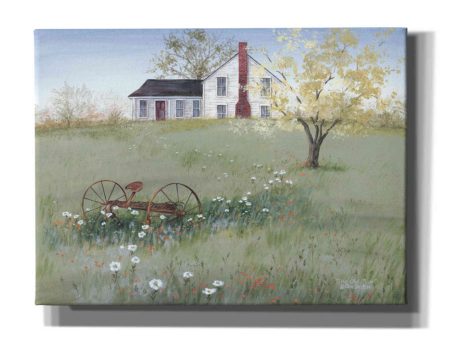 The Old Plow  by Pam Britton, Canvas Wall Art For Sale