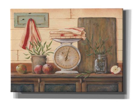 Apples and Tea Towels I  by Pam Britton, Canvas Wall Art Cheap