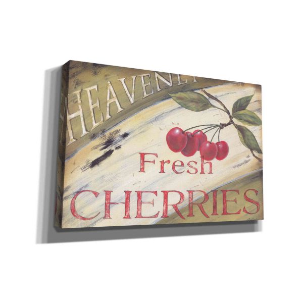 Heavenly Cherries  by Pam Britton, Canvas Wall Art Fashion