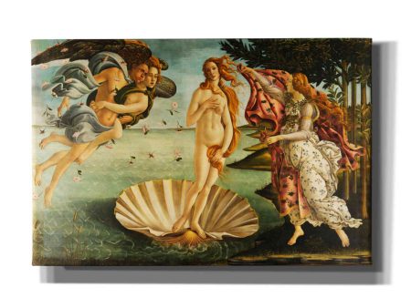 The Birth of Venus  by Sandro Botticelli, Canvas Wall Art For Sale