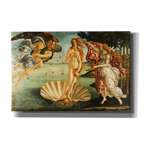 The Birth of Venus  by Sandro Botticelli, Canvas Wall Art For Sale