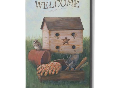 Welcome Spring  by Pam Britton, Canvas Wall Art Fashion