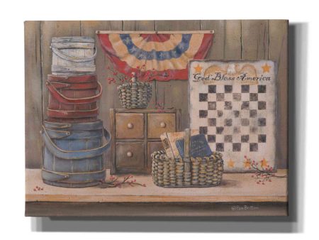 God Bless America  by Pam Britton, Canvas Wall Art Online Hot Sale