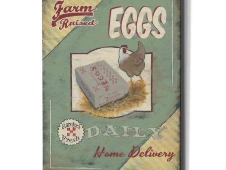 Farm Raised Eggs  by Pam Britton, Canvas Wall Art Online Sale