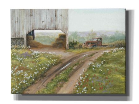 The Old Flatbed  by Pam Britton, Canvas Wall Art For Sale