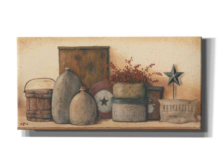 Antique Treasures I  by Pam Britton, Canvas Wall Art Sale