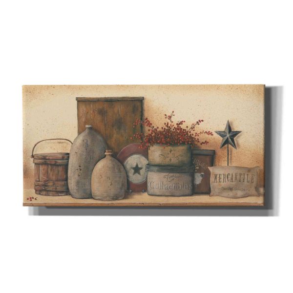 Antique Treasures I  by Pam Britton, Canvas Wall Art Sale