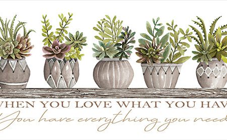 CIN4217 - Love What You Have - 18x9 Online Sale