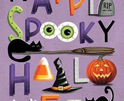 ET116 - Happy Spooky Halloween - 12x16 Online Hot Sale