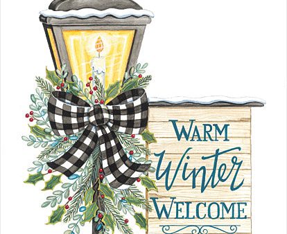 DS2275 - Winter Lamppost - 12x16 For Discount