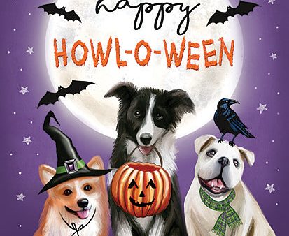 ET209 - Happy Howl-O-Ween Dogs - 12x16 For Cheap