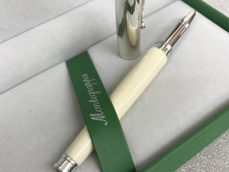 Montegrappa Memoria Rollerball pen, Pinstripe Finish, Ivory Barrel - IS300RIM Online Sale