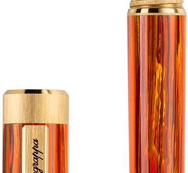 New Montegrappa Zodiac Leo Fountain Pen with 14k nib -ISZEZ_4Y_O2 Online now