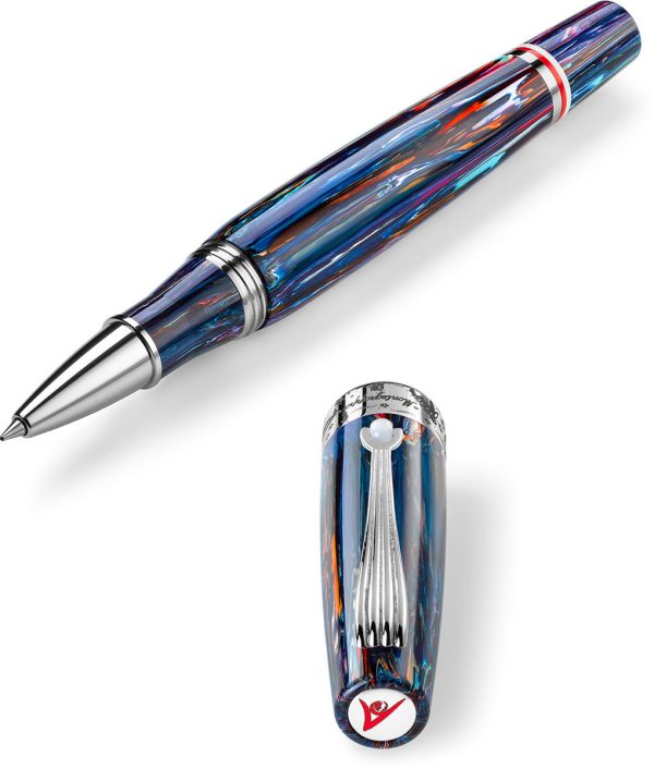 Montegrappa Fondation Prince Albert II De Monaco I colori dell Oceano, Rollerball pen - IS9MARIB Hot on Sale