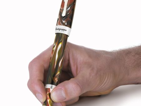 New Montegrappa Elmo 02 Rollerball Pen, Asiago - ISE2RRAR Online Sale