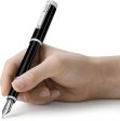 Montegrappa Zero Palladium plated Fountain pen with Steel Nib - ISZEI_IP For Cheap