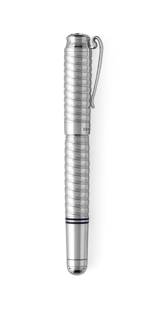 Montegrappa UEFA Champions League Limited Edition Rollerball, Silver Online Hot Sale