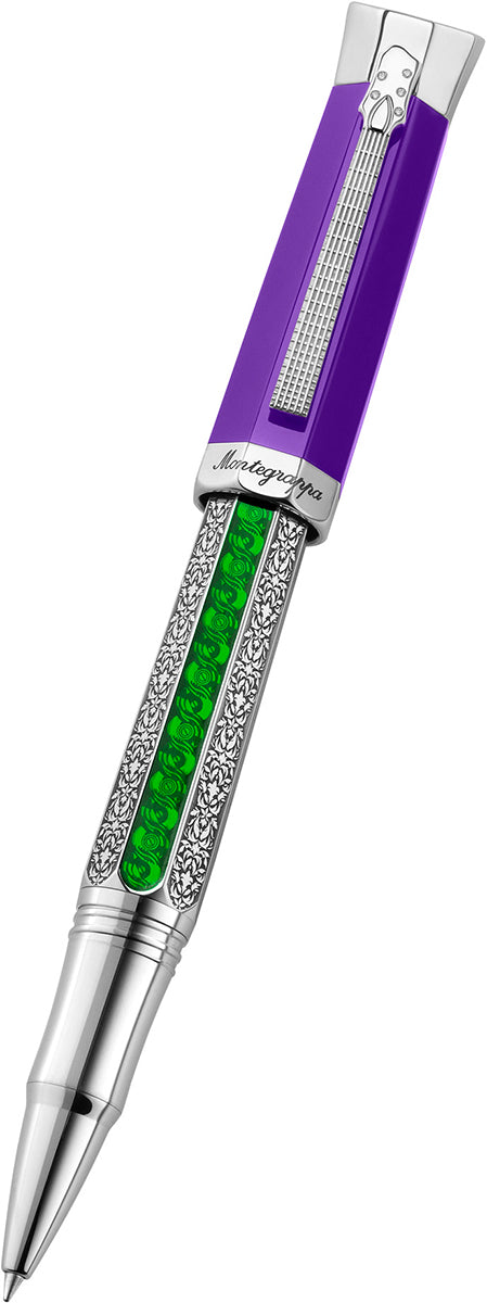 Montegrappa Rolling Stones Legacy 1962 Purple Rollerball Pen - ISRTNRSL Hot on Sale