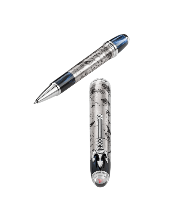 Montegrappa PRINCE ALBERT II OF MONACO FOUNDATION: OCEAN Rollerball Pen - ISFMN_SE Online Sale