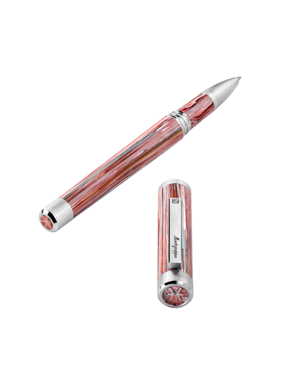 Montegrappa Zero Zodiac Pisces Palladium Steel  Rollerball Pen - ISZEZRIP_S2 For Cheap