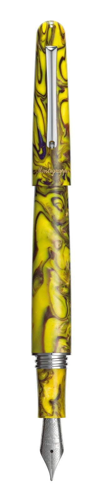 Elmo 01 Fantasy Blooms Fountain Pen, Iris Yellow - ISEOR3AY Last One Cheap