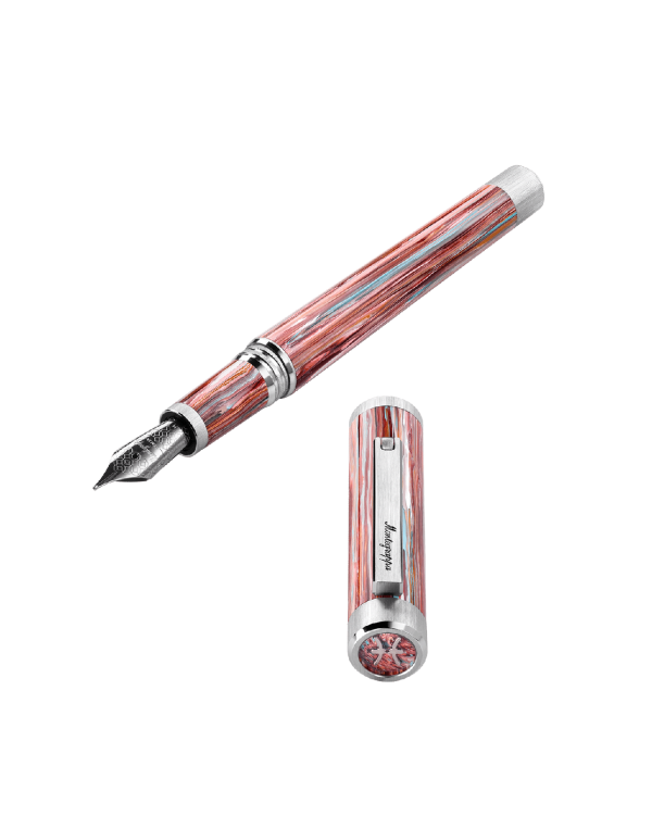 Montegrappa Zero Zodiac Pisces Fountain Pen, Palladium  Steel Nib - ISZEZ3IP_S2 Online