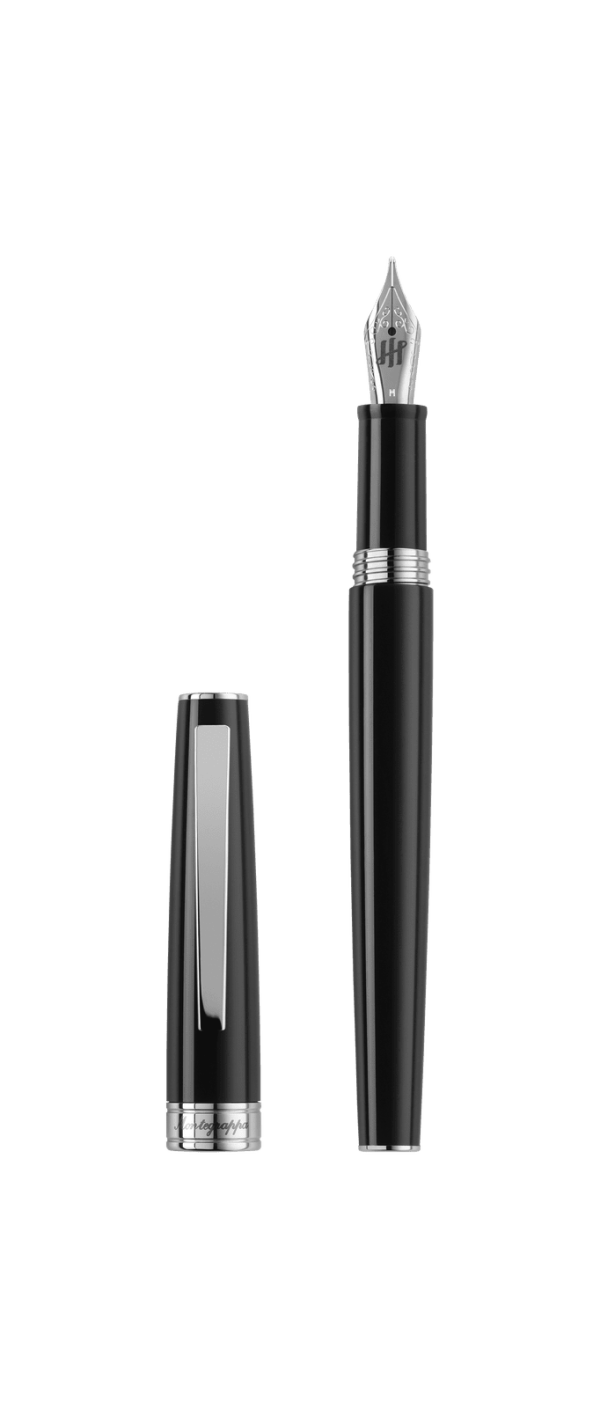 New Montegrappa Armonia Mini Black Fountain Pen - ISA2R3AC For Discount