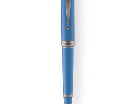 Montegrappa Uefa Champions League Light Blue Ballpoint - ISUBNBAA Last one on Sale