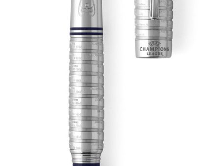 Montegrappa UEFA Champions League Limited Edition Fountain Pen, Silver Fashion