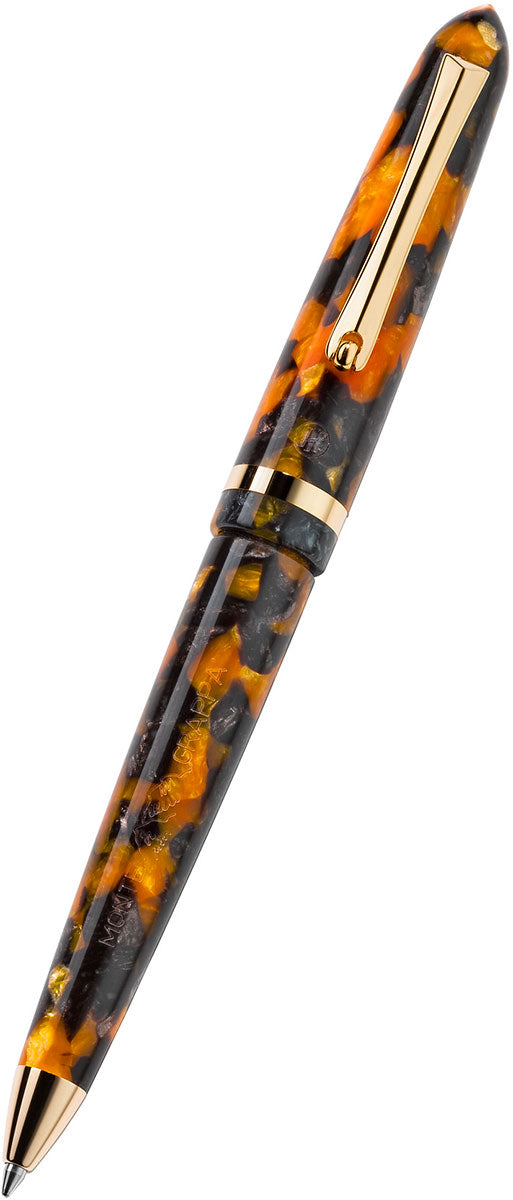 Montegrappa Venetia Havana Amber Ballpoint Pen - ISVENBAO Fashion