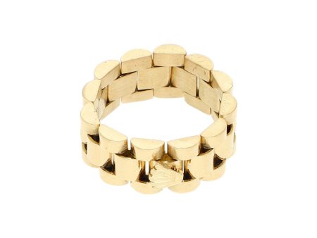 Anillo articulado en oro amarillo 18 kilates. For Discount