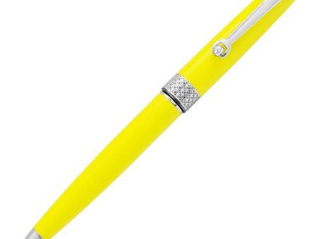 Montegrappa Piacere Micro Ballpoint Pen Yellow  - ISPYMBBY For Discount