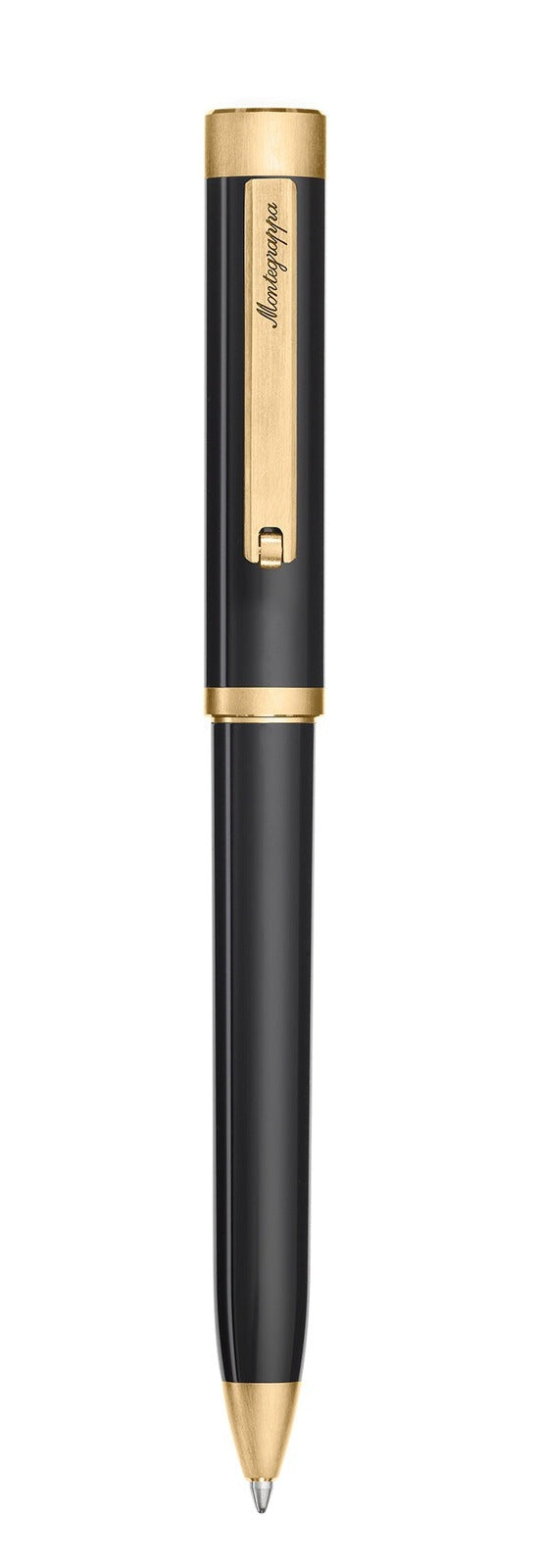 Montegrappa Zero Ballpoint Pen Yellow Gold Plated - ISZETBIY Sale