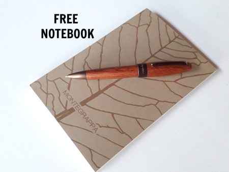 Heartwood Pear Ballpen - ISFOWBIP + Free Notebook ONLY 2 LEFT! Sale