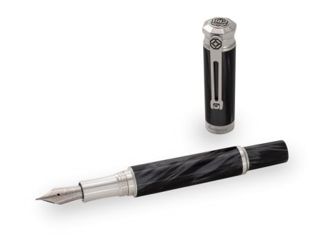 Montegrappa Emozione Fountain Pen - Charcoal - ISEZT_CC Sale