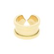 Anillo diseño especial en oro amarillo 14 kilates. Online Sale