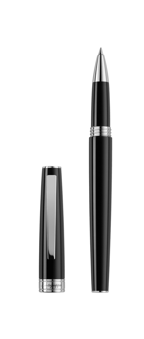 New Montegrappa Armonia Black Rollerball Pen- ISA1RRAC For Discount