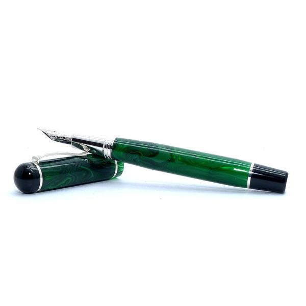 Montegrappa Mia Carissma Fountain Pen Petroleum Green - ISHIM3IG LAST ONE! Online Hot Sale