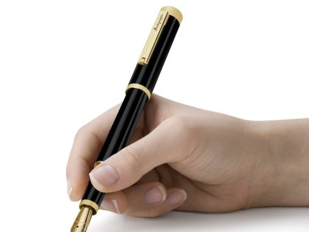 Montegrappa Zero Fountain Pen Yellow Gold Plated Steel Nib  - ISZEI3IY Online now