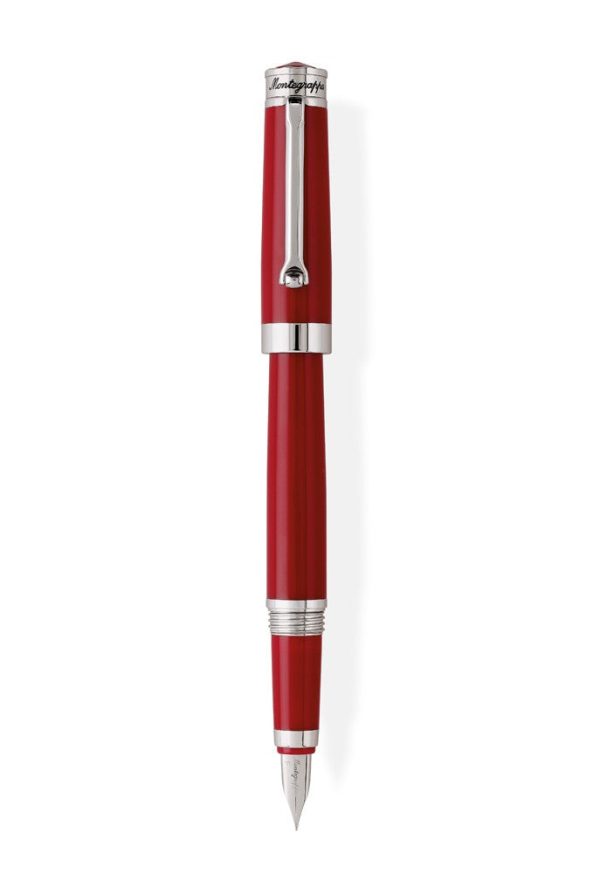 Montegrappa Parola Amarone Red Fountain Pen - ISWOT_ID on Sale