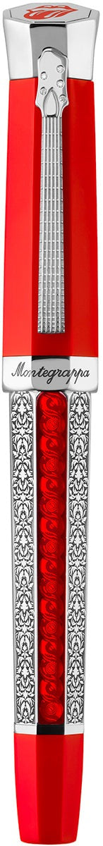 Montegrappa Rolling Stones Legacy 1962 Scarlet Rollerball Pen -ISRTNRSR Hot on Sale