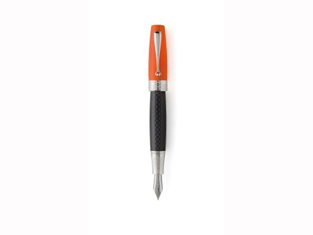 Montegrappa Miya Carbon Fountain Pen - Orange Online Hot Sale