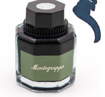 Montegrappa Ink Bottle - Blue -  IA02BZIB Online Hot Sale