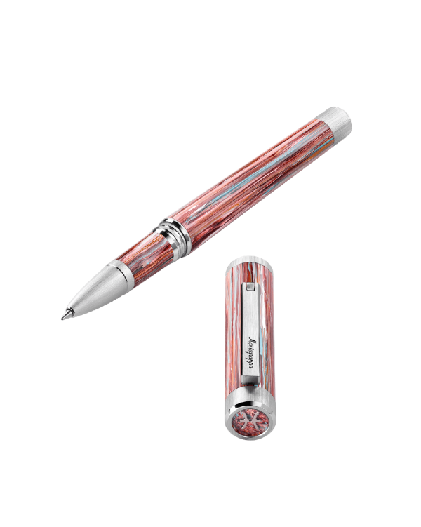 Montegrappa Zero Zodiac Pisces Palladium Steel  Rollerball Pen - ISZEZRIP_S2 For Cheap