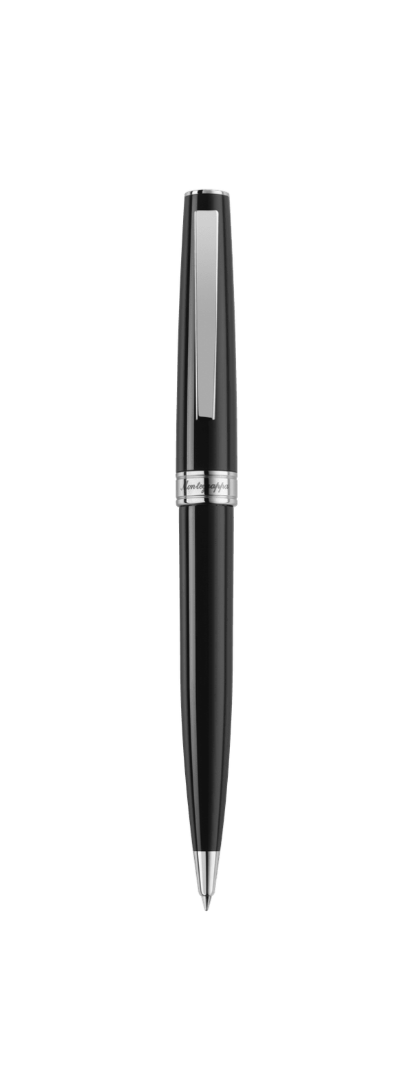 New Montegrappa Armonia Mini Black Ballpoint Pen - ISA2RBAC Discount